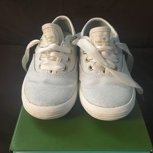 Kids Kate Spade Glitter Keds
